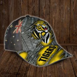 Alternative view of AFL Richmond Tigers Custom Name Yellow Classic Cap