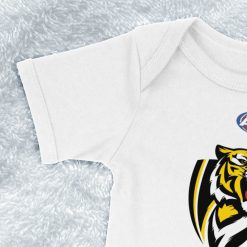 Alternative view of AFL Richmond Tigers Diehard Fan Baby Onesie