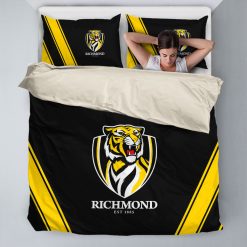 Alternative view of AFL Richmond Tigers Doona Cover