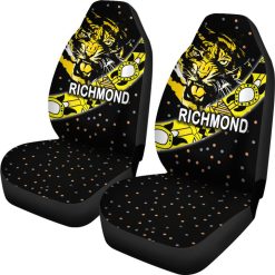 Alternative view of AFL Richmond Tigers Dotted Car Seat Covers
