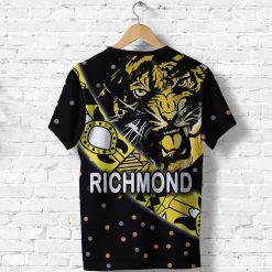 Alternative view of AFL Richmond Tigers Dotted T-Shirt