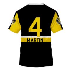 Alternative view of AFL Richmond Tigers Dustin Martin No 4 T-Shirt