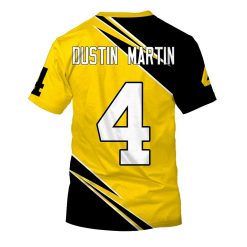 Alternative view of AFL Richmond Tigers Dustin Martin No 4 T-Shirt V2