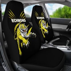 Alternative view of AFL Richmond Tigers Fan Art Car Seat Covers