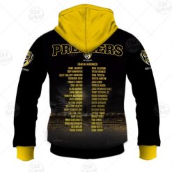 Alternative view of AFL Richmond Tigers Grand Final 2020 Premiers Zip Up Hoodie