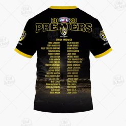 Alternative view of AFL Richmond Tigers Grand Final 2020 Premiers T-Shirt
