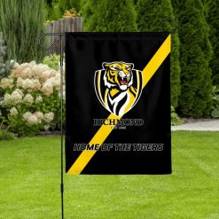 Alternative view of AFL Richmond Tigers House Garden Flag