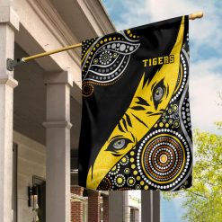 AFL Richmond Tigers Indigenous Black House Flag