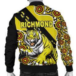 Alternative view of AFL Richmond Tigers Indigenous Bomber Jacket