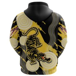 Alternative view of AFL Richmond Tigers Indigenous Pullover Hoodie V2