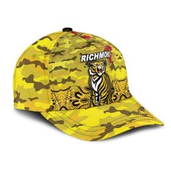 Alternative view of AFL Richmond Tigers Indigenous Yellow Classic Cap