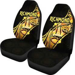 Alternative view of AFL Richmond Tigers Limited Indigenous Car Seat Covers