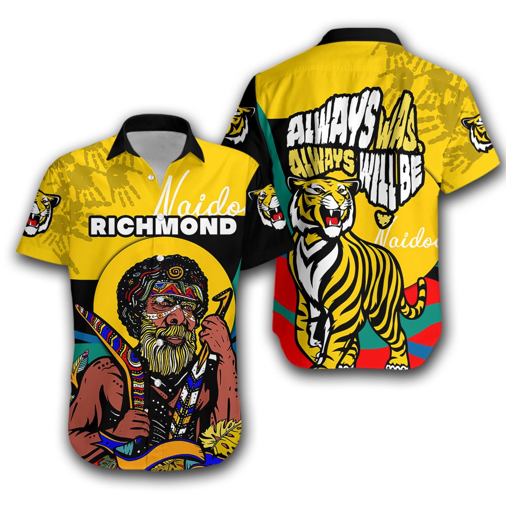 AFL Richmond Tigers NAIDOC Week Hawaiian Shirt