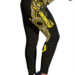 Alternative view of AFL Richmond Tigers Power Indigenous Leggings