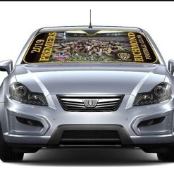 AFL Richmond Tigers Team Premiers 2019 Car Sunshade