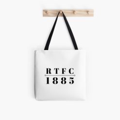 AFL Richmond Tigers White 1885 Tote Bag