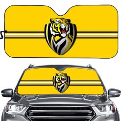 AFL Richmond Tigers Yellow Car Sunshade V5