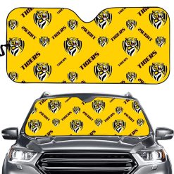AFL Richmond Tigers Yellow Car Sunshade V7
