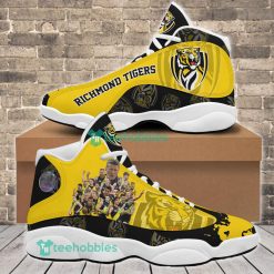 Alternative view of AFL Richmond Tigers Yellow Logo Team Air Jordan 13 Shoes