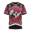 NFL Arizona Cardinals Custom Name Number Classic Style T-Shirt