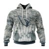 NFL Arizona Cardinals Custom Name Number Honor US Air Force Veterans Pullover Hoodie