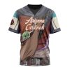 NFL Arizona Cardinals Custom Name Number Mandalorian And Baby Yoda T-Shirt