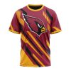 NFL Arizona Cardinals Custom Name Number MotoCross Concept T-Shirt