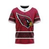 NFL Arizona Cardinals Custom Name Number Native With Samoa Culture T-Shirt