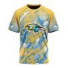 NFL Baltimore Ravens Childhood Cancer T-Shirt