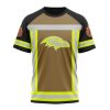 NFL Baltimore Ravens Custom Name Number Firefighter Uniform T-Shirt