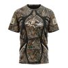 NFL Baltimore Ravens Custom Name Number Hunting Camo T-Shirt