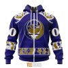 NFL Baltimore Ravens Custom Name Number Special Grateful Dead Zip Up Hoodie