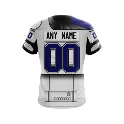 Alternative view of NFL Baltimore Ravens Custom Name Number Star Wars T-Shirt