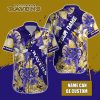 NFL Baltimore Ravens Custom Name Special Tropical Fruit Hawaiian Shirt