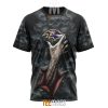 NFL Baltimore Ravens Halloween Horror Skull T-Shirt