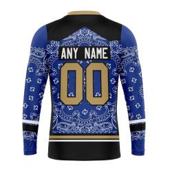 Alternative view of NFL Buffalo Bills Custom Name Number Classic Style Sweatshirt