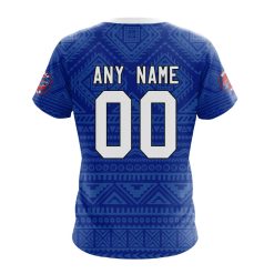 Alternative view of NFL Buffalo Bills Custom Name Number Kits For Dia De Muertos T-Shirt