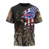 NFL Buffalo Bills Custom Name Number Realtree Hunting T-Shirt