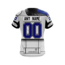 Alternative view of NFL Buffalo Bills Custom Name Number Star Wars T-Shirt
