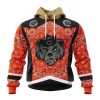 NFL Chicago Bears Custom Name Number Classic Style Pullover Hoodie