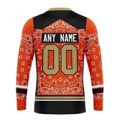 Alternative view of NFL Chicago Bears Custom Name Number Classic Style Sweatshirt