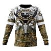 NFL Chicago Bears Custom Name Number Deer Skull And Forest Sweatshirt