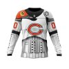 NFL Chicago Bears Custom Name Number Star Wars Sweatshirt