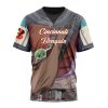 NFL Cincinnati Bengals Custom Name Number Mandalorian And Baby Yoda T-Shirt
