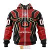 NFL Cincinnati Bengals Custom Name Number Spider Man Zip Up Hoodie