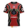 NFL Dallas Cowboys Custom Name Number Spider Man T-Shirt