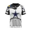 NFL Dallas Cowboys Custom Name Number Star Wars T-Shirt