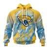 NFL Jacksonville Jaguars Childhood Cancer Pullover Hoodie