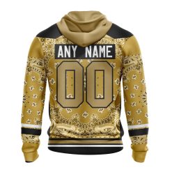 Alternative view of NFL Jacksonville Jaguars Custom Name Number Classic Style Zip Up Hoodie