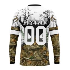 Alternative view of NFL Jacksonville Jaguars Custom Name Number Deer Skull And Forest Sweatshirt